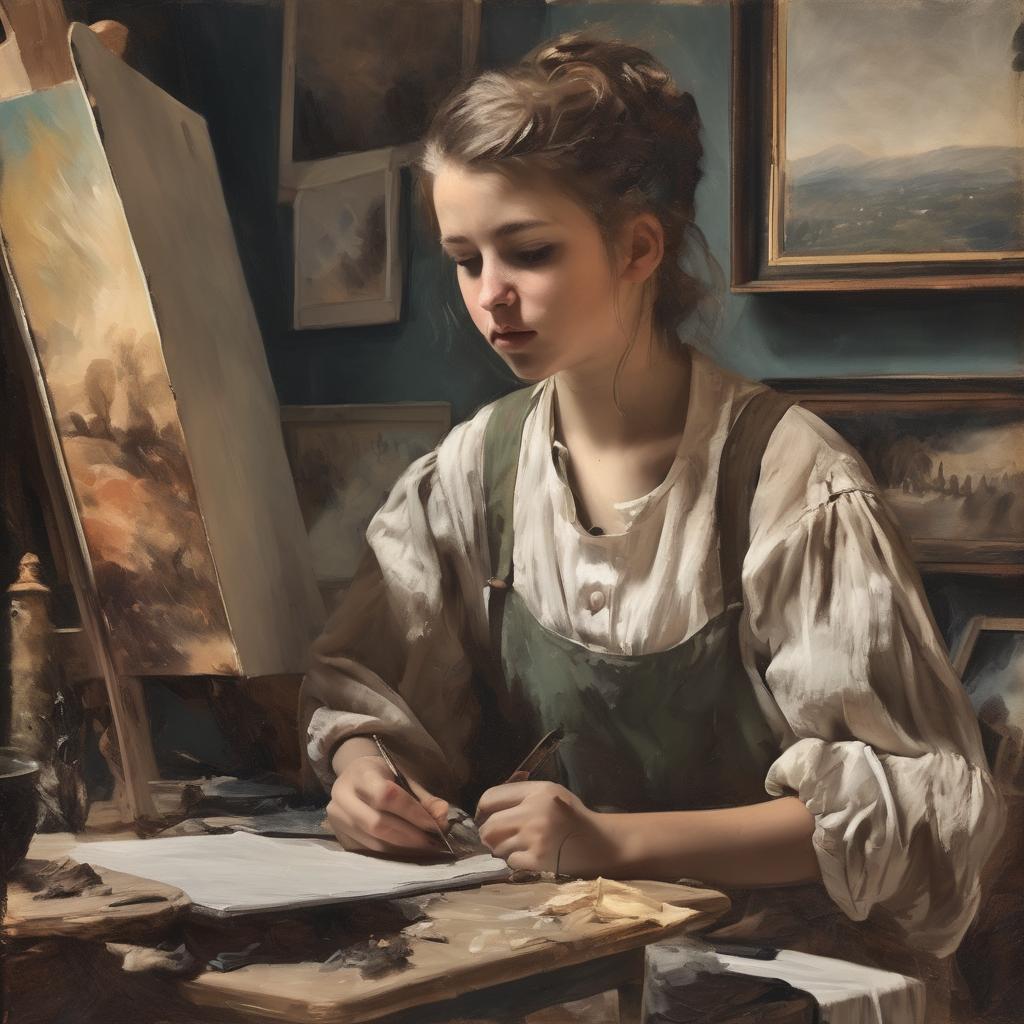 Το χαρακτηριστικό στιλ του καλλιτέχνη