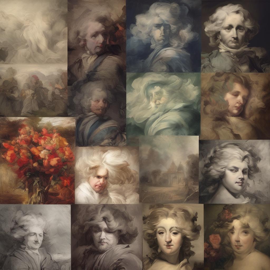 Το στιλ και οι τεχνικές του καλλιτέχνη